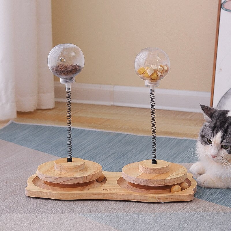 Cat Treats Dispenser Toy Pet Toys